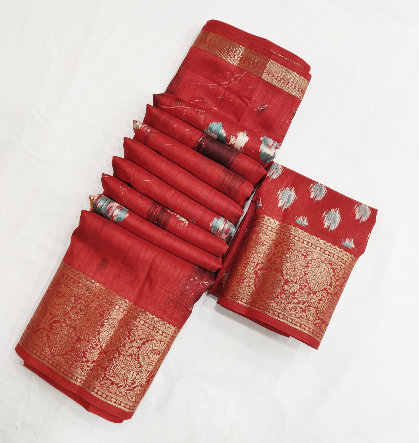 Royal Aura - Litchi Silk Edition by RajPath Fabrics