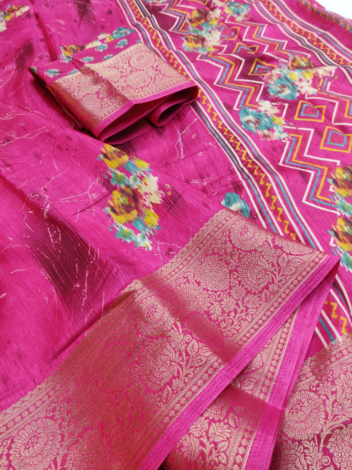 Royal Aura - Litchi Silk Edition by RajPath Fabrics