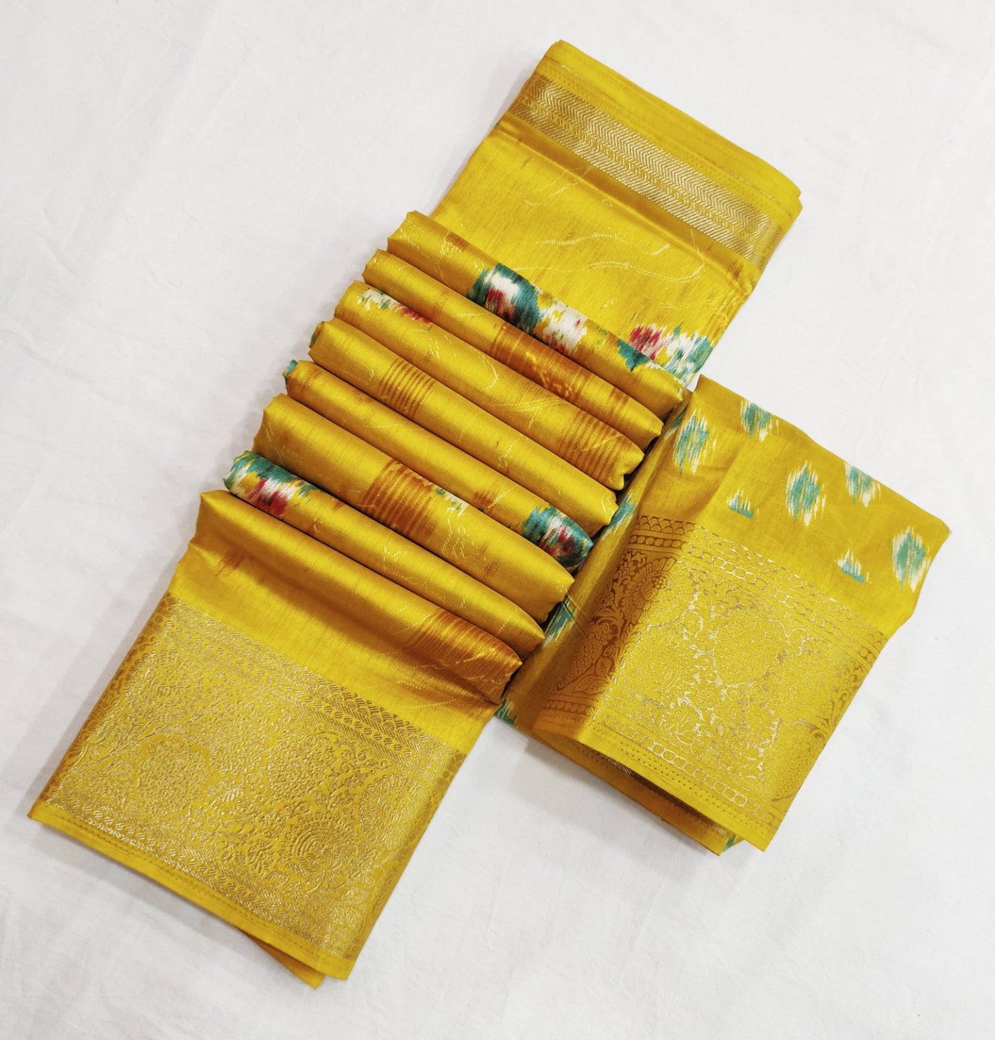 Royal Aura - Litchi Silk Edition by RajPath Fabrics
