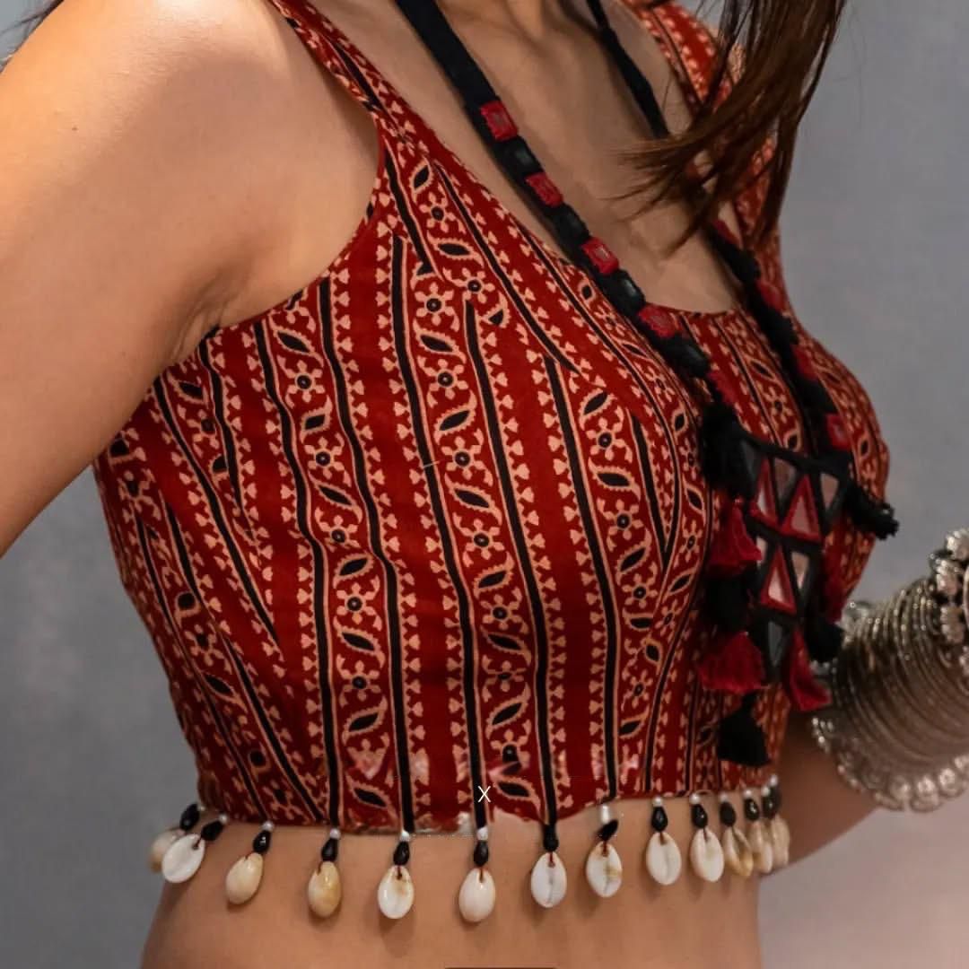 Traditional Printed Lehenga Choli for Navratri
