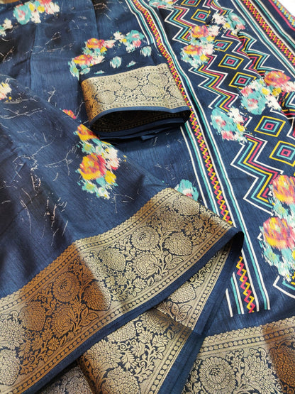 Royal Aura - Litchi Silk Edition by RajPath Fabrics